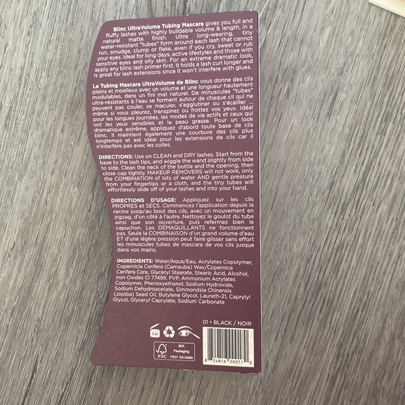 Blinc Ultra-volume Tubing Mascara - Picture 3 of 4